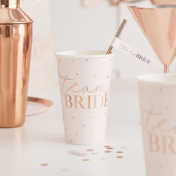 Team Bride large Cups